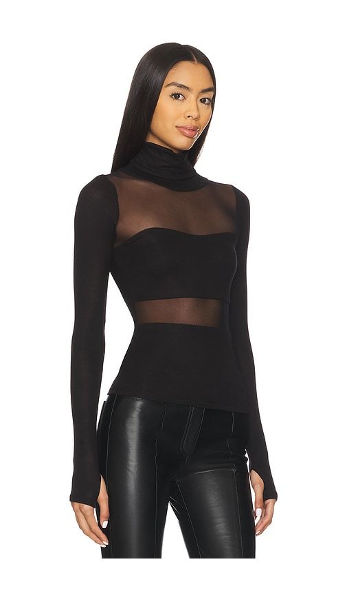 Rem Long Sleeve Fitted Turtleneck Top in . - size M (also in S, XS) - Michael Lauren - Modalova