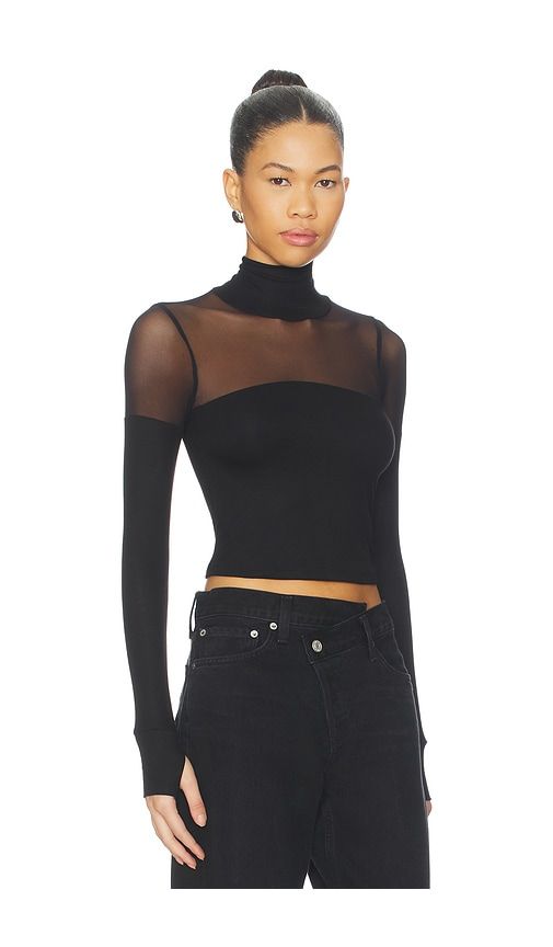 Marvel Longsleeve Turtleneck Top in . - size L (also in M, S, XL, XS) - Michael Lauren - Modalova