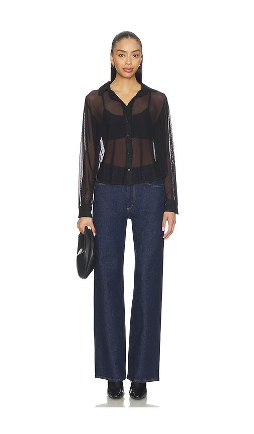 Alameda Mesh Long Sleeve Button Up in . Taglia M. Also in XL - Michael Lauren - Modalova