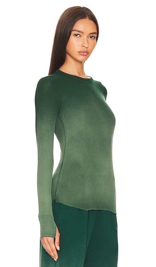 Alick Long Sleeve Tee in Green. - size L (also in M, S, XL, XS, XXL) - Michael Lauren - Modalova