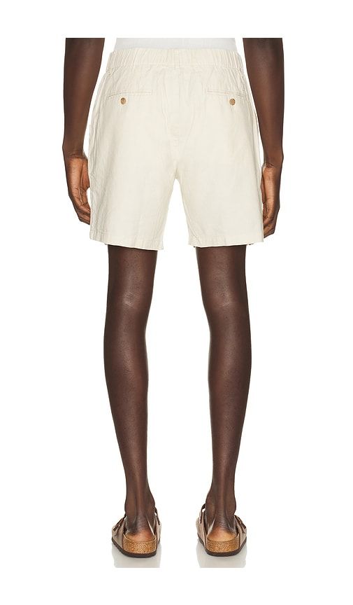 Saturday Hemp Chino 7 Short in Cream. - size L (also in M, S, XL/1X) - Marine Layer - Modalova