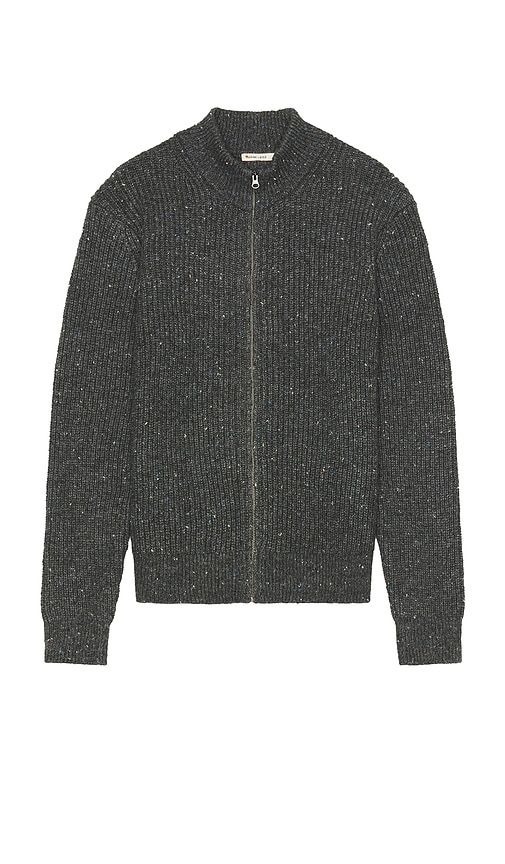 Fisherman Full Zip Sweater Jacket in . - size M (also in S) - Marine Layer - Modalova