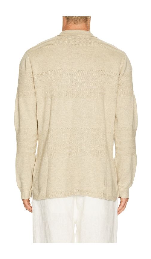 Rugby Sweater Polo in Cream. - size L (also in M, S, XL/1X) - Marine Layer - Modalova