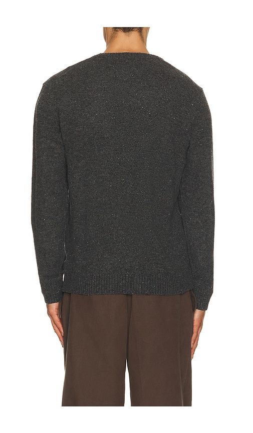 Donegal V Neck Sweater in Black. - size L (also in M, S, XL/1X) - Marine Layer - Modalova