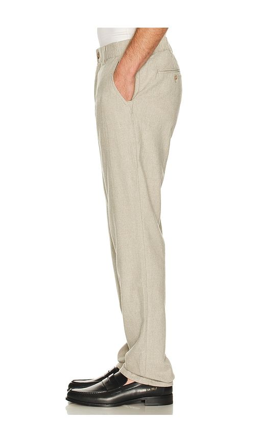 Saturday Houndstooth Chino Pants in Cream. - size L (also in S, XL/1X) - Marine Layer - Modalova
