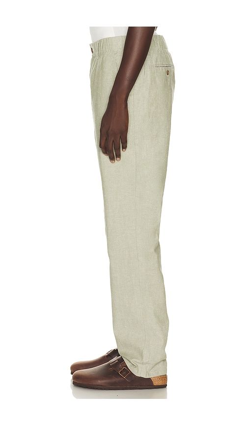 Saturday Hemp Chino Pants in Green. - size L (also in S) - Marine Layer - Modalova