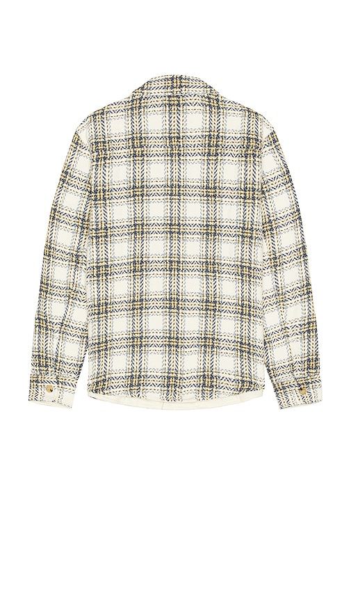 Max Herringbone Overshirt in Cream. - size L (also in M) - Marine Layer - Modalova