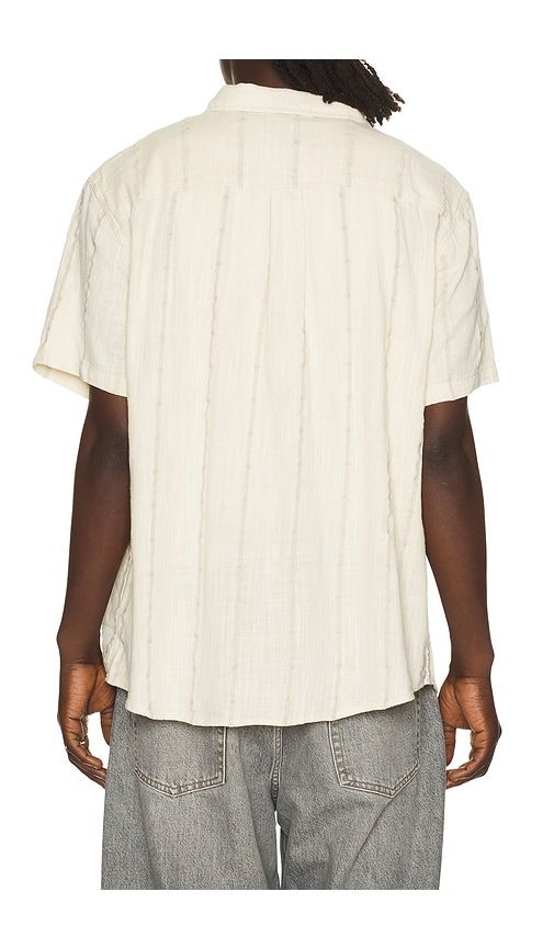 Classic Stretch Selvage Shirt in Cream. - size M (also in S, XL/1X) - Marine Layer - Modalova