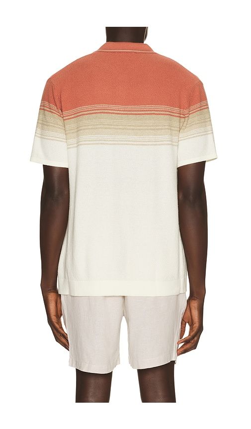 Greyson Knitted Polo in Cream. - size L (also in M, S, XL/1X) - Marine Layer - Modalova