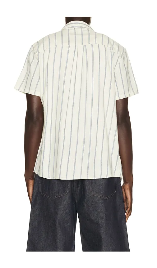 Classic Stretch Selvage Shirt in White. - size L (also in M, S, XL/1X) - Marine Layer - Modalova
