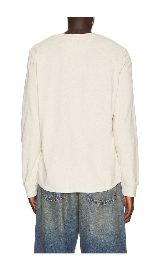 Luxe 250 Henley Shirt in Cream. - size L (also in M, S, XL/1X) - Marine Layer - Modalova