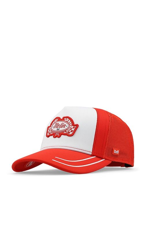 Hydro Odysea MPH Pit Crew Cap in Red. - size M/L (also in S, XL) - Melin - Modalova
