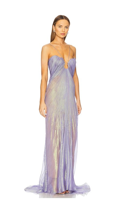 Raisa Dress in Purple. - size 36/4 (also in 38/6, 40/8) - Maria Lucia Hohan - Modalova