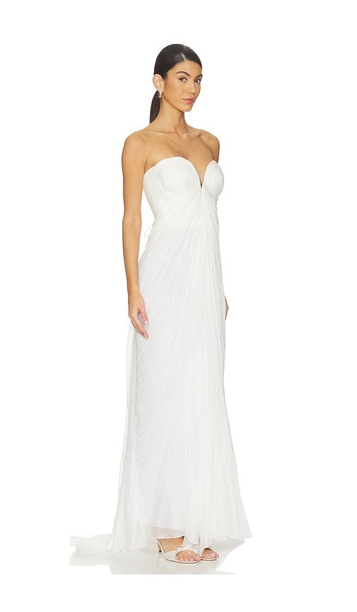 Esteri Bridal Dress in White. - size 34/2 (also in 40/8) - Maria Lucia Hohan - Modalova