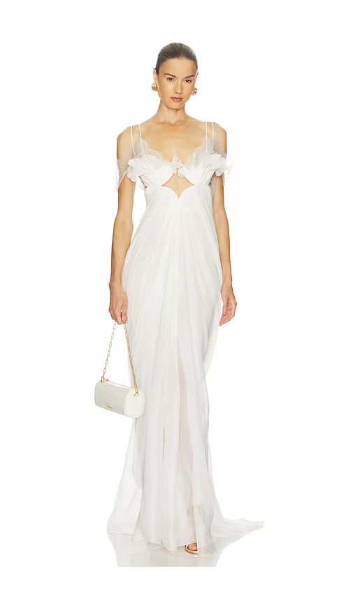 Yvette Bridal Dress in White. - size 38/6 (also in 40/8) - Maria Lucia Hohan - Modalova