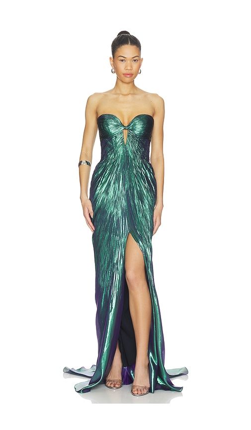 Mirren Dress in Dark Green. - size 34/2 (also in 38/6) - Maria Lucia Hohan - Modalova