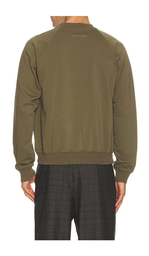 Sweatshirt in Green. - size L (also in M, S, XL/1X) - MM6 Maison Margiela - Modalova
