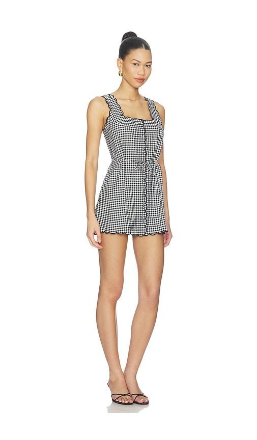 Scalloped Betsie Dress in & White. - size L (also in M, S, XL) - Montce - Modalova