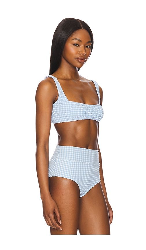 Zoe Bikini Top in Baby Blue. - size L (also in XS) - Montce - Modalova