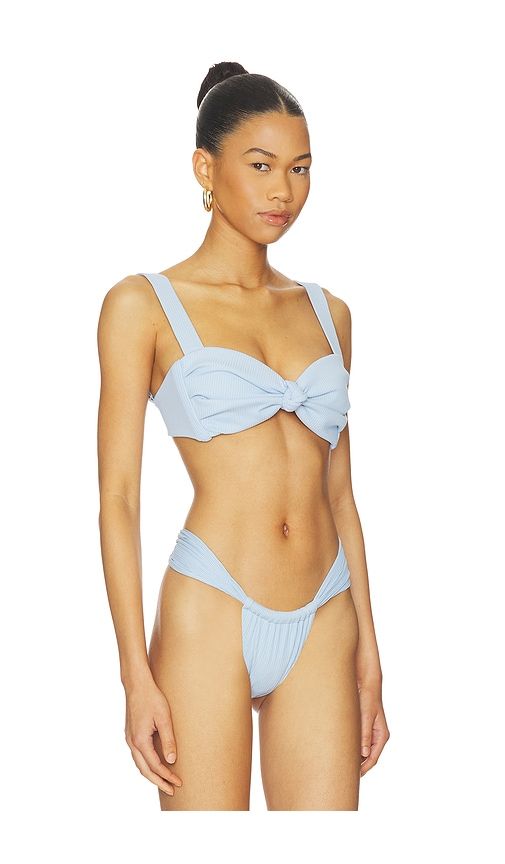Hayden Bikini Top in Baby Blue. - size L (also in S, XL) - Montce - Modalova