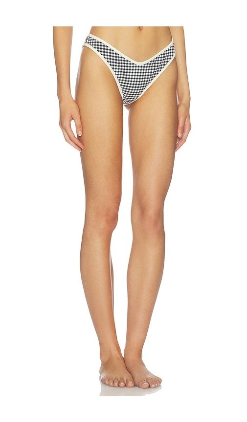 Lulu Bikini Bottom in & White. - size M (also in S, XS) - Montce - Modalova
