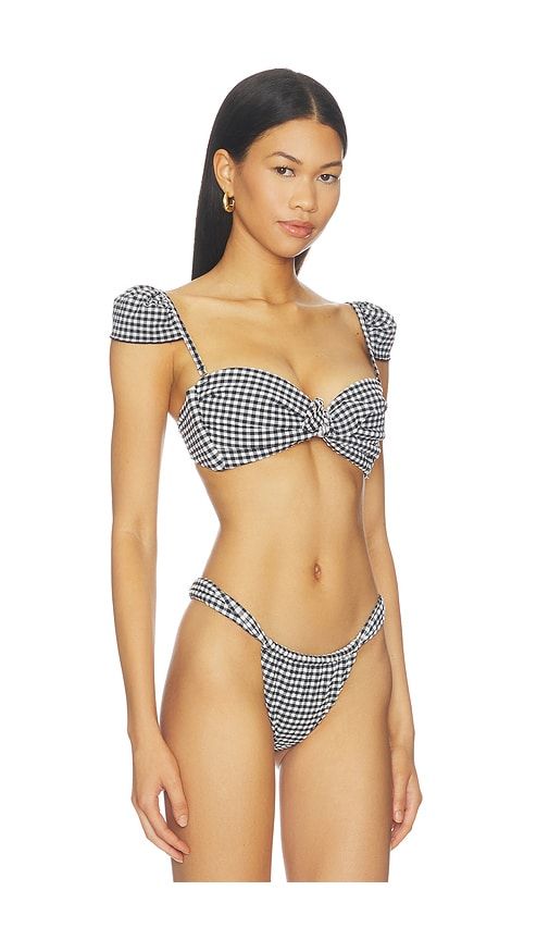 Cabana Bikini Top in & White. - size L (also in M, XL, XS) - Montce - Modalova
