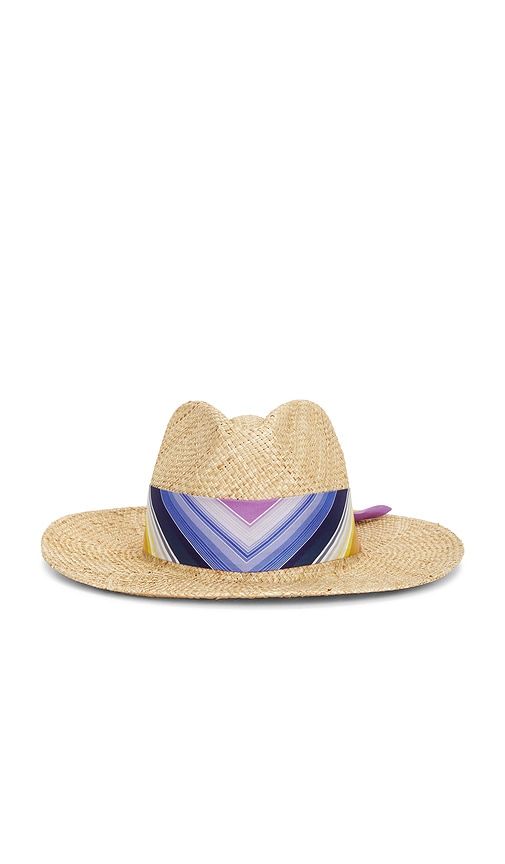 Straw Hat in Natural & Multi in Beige - Missoni - Modalova