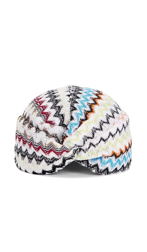 Turban in Cream Chevron Multi in Cream - Missoni - Modalova