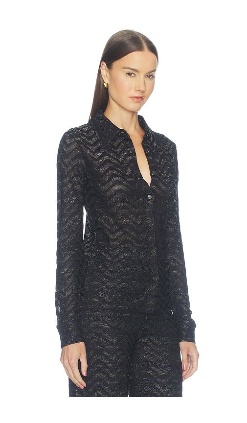 Long Sleeve Shirt in Black. - size 36/0 (also in 40/4, 42/6) - Missoni - Modalova
