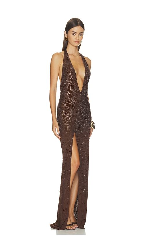 Cami Dress in Brown. - size M (also in XS) - MAY MASHIAH - Modalova