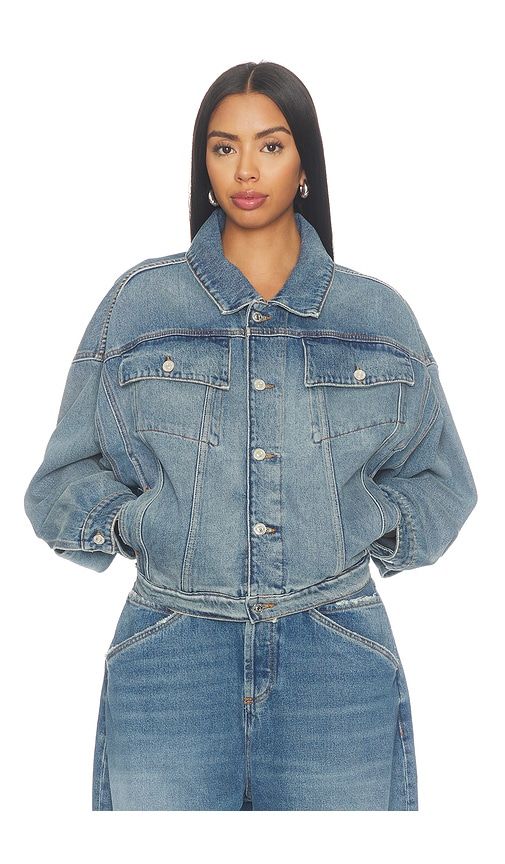 Omer Jacket in Blue. - size L (also in M, S, XL, XS) - MAY MASHIAH - Modalova