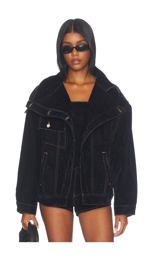 Rebecca Jacket in Navy. - size L (also in M, S, XS) - MAY MASHIAH - Modalova