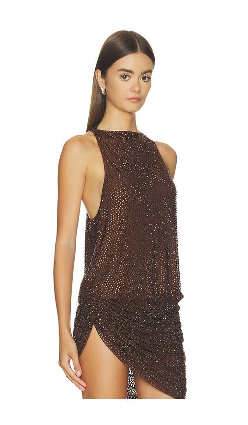 Annie Top in Brown. - size L (also in M, S, XL) - MAY MASHIAH - Modalova