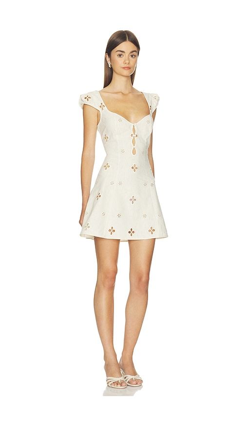Maria Micro Dress in White. - size L (also in M, S, XS) - Mirror Palais - Modalova