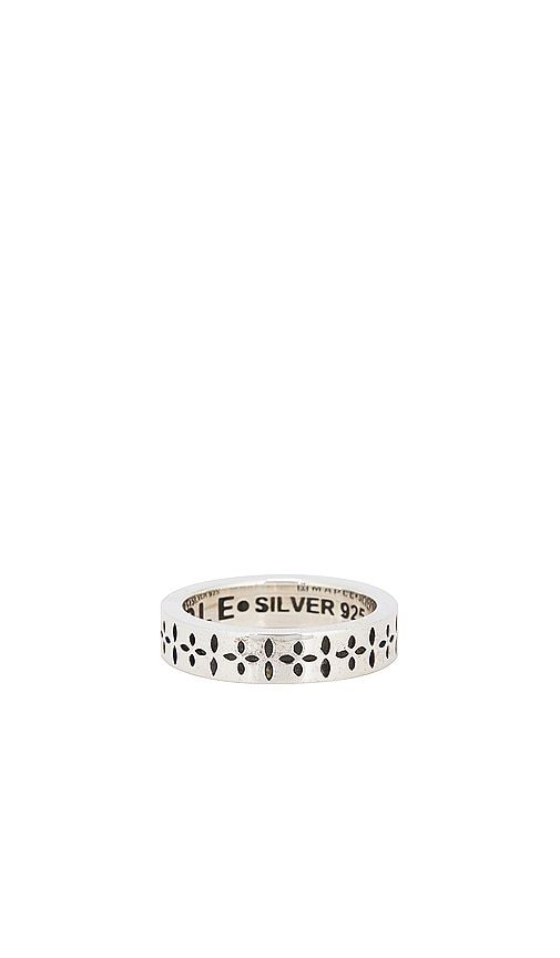 Bandana Ring in Metallic Silver. - size 11 (also in 7) - MAPLE - Modalova