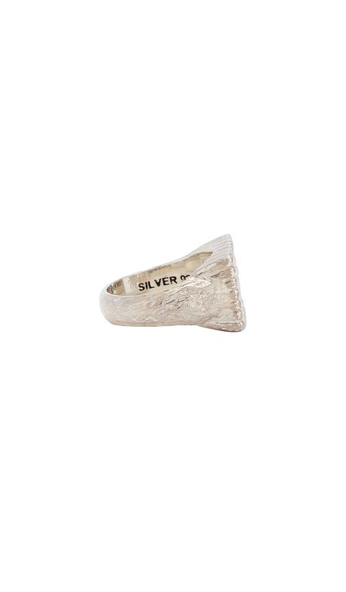 Scorpio Signet Ring in Metallic Silver. - size 9 (also in 10, 11) - MAPLE - Modalova