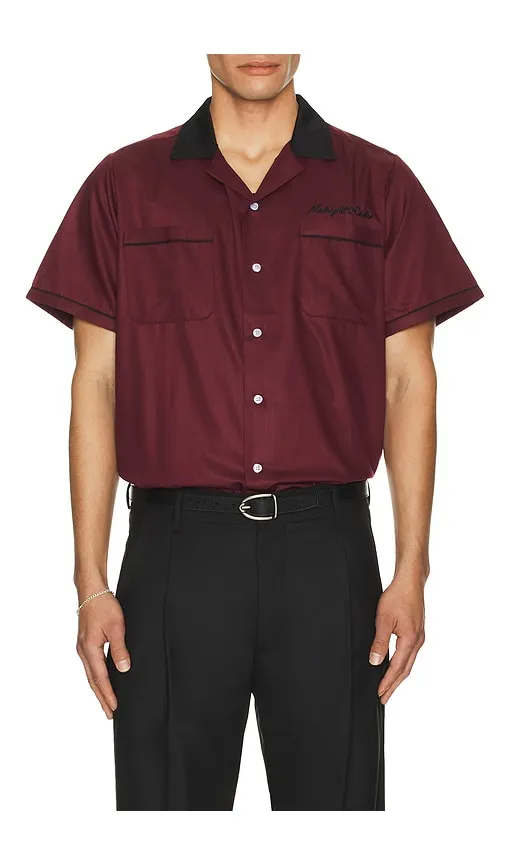 Bowler Shirt in Burgundy. - size M (also in S, XXL/2X) - Midnight Rodeo - Modalova