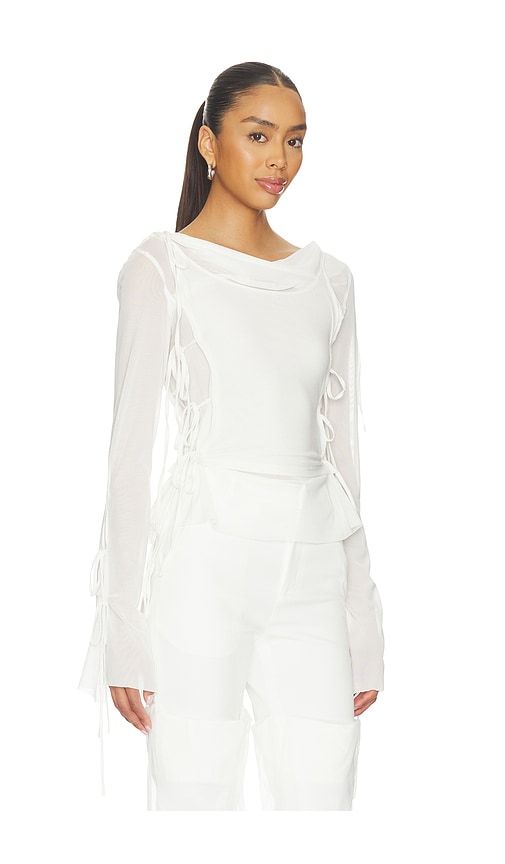 Patchwork Chiffon Top in . - size L (also in M, S, XS) - MARRKNULL - Modalova