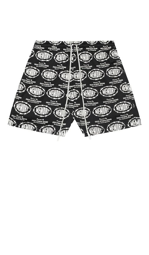 Barbwire Print Mesh Shorts in . - size L (also in M, S, XL/1X) - Memory Lane - Modalova