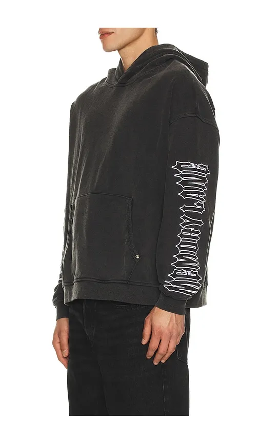 Iron Text Hoodie in Black. - size L (also in M, XL/1X) - Memory Lane - Modalova