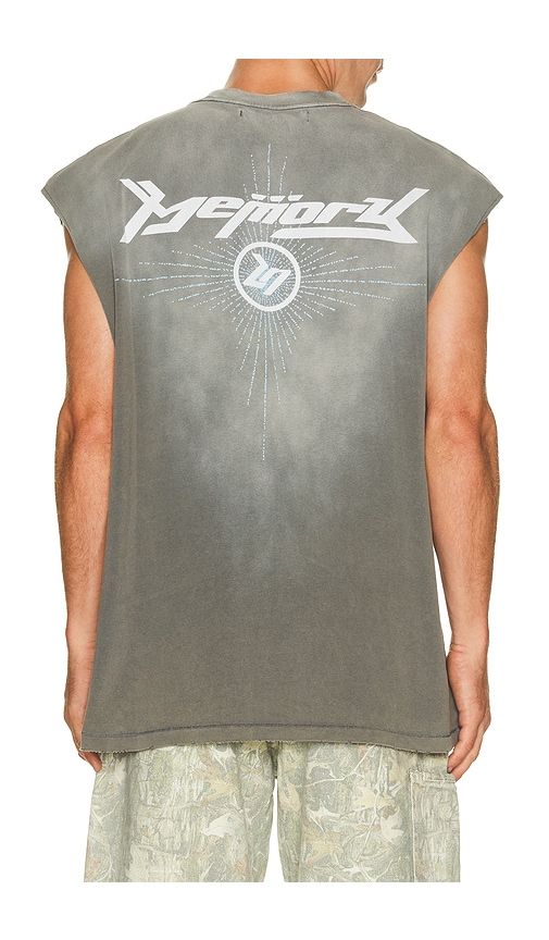 Night Watcher Sleeveless Tee in Grey. - size M (also in S, XL/1X) - Memory Lane - Modalova