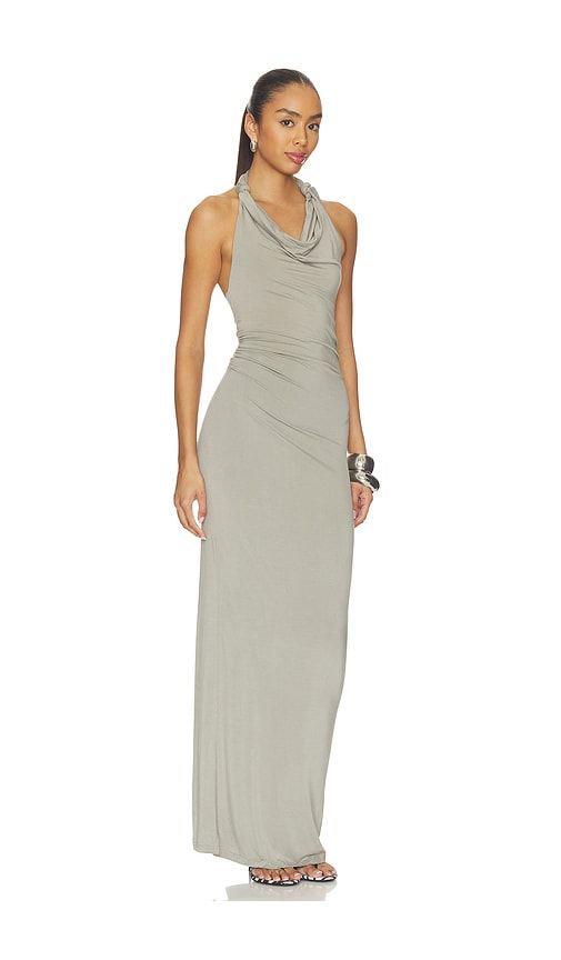 Clemence Dress in Grey. - size M (also in S, XS) - MADISON THE LABEL - Modalova