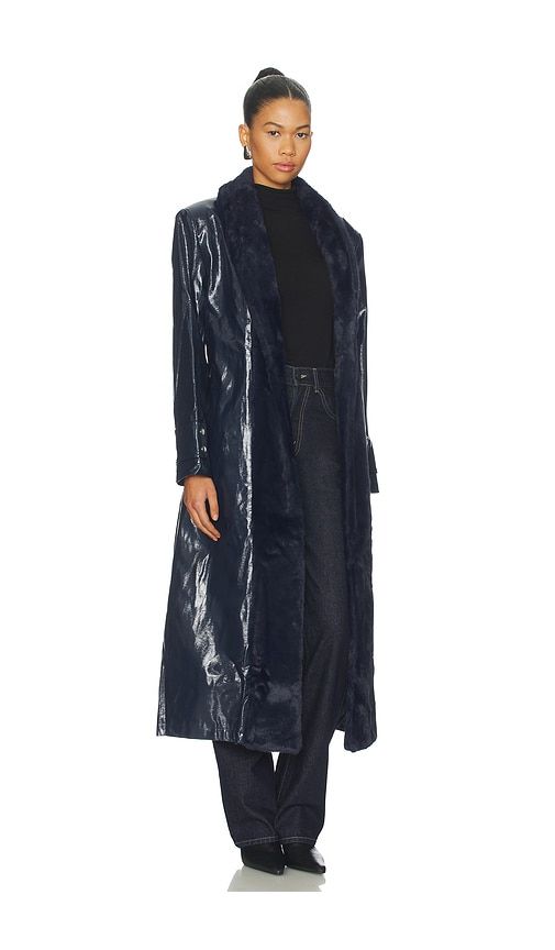Max Coat in Navy. - size M (also in XS) - MADISON THE LABEL - Modalova