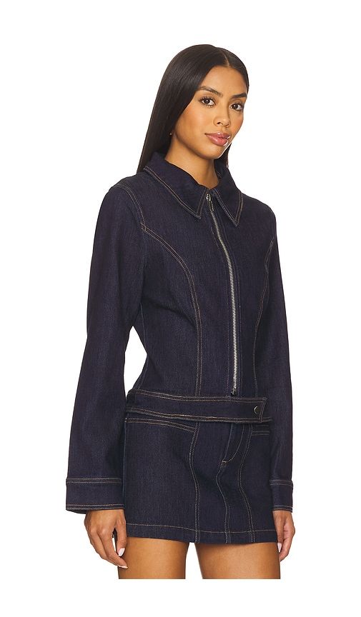 Anja Jacket in Blue. - size S (also in XS) - MADISON THE LABEL - Modalova