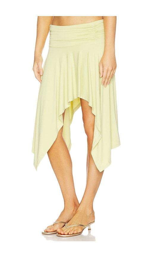 Kasey Skirt in Lemon. - size L (also in M, S, XL, XS) - MADISON THE LABEL - Modalova