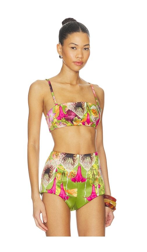 Beaded Floral Canopy Crop Top in . - size L (also in M, S) - Muma World - Modalova