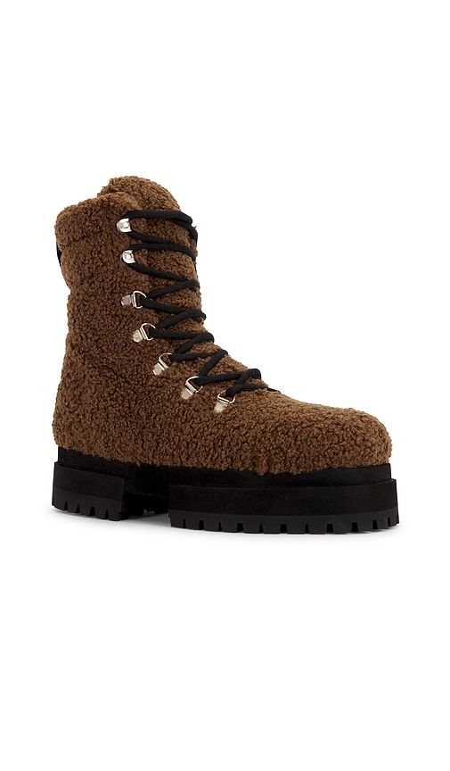 Acacia Teddy Hiking Boot in Brown. - size 38 (also in 39) - Maria Luca - Modalova