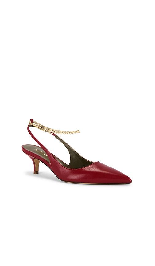 Felicia Slingback Heel in Red. - size 36 (also in 36.5, 37, 37.5, 39, 39.5, 40) - Maria Luca - Modalova
