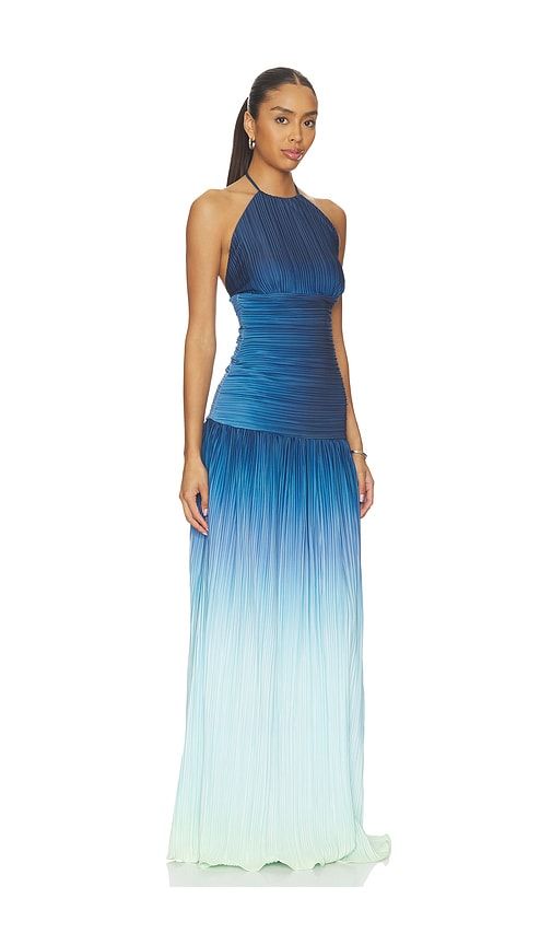 Sirena Dress in Blue. - size L (also in M, S, XS) - Mayle Vasquez - Modalova