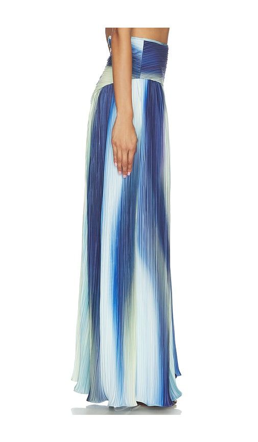 Onda Skirt in Blue,Green. - size L (also in XL, XS) - Mayle Vasquez - Modalova